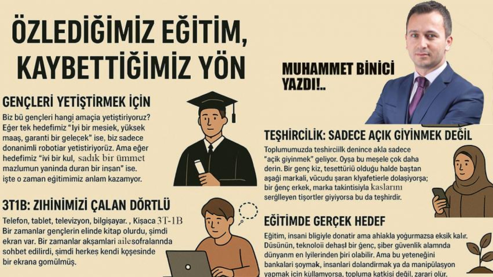 Özlediğimiz Eğitim, Kaybettiğimiz Yön